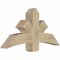 Ekena Millwork Davenport Rough Sawn Timber Gable Bracket, Douglas Fir, 48"W x 24"H x 6"D x 6"F, 12/12 Pitch GBW048X24X0606DAV00RDF - alternate 3